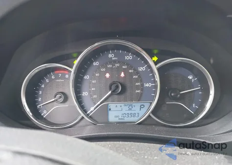 2016 Toyota Corolla Le z USA, uszkodzony, nr VIN 2T1BURHE1GC645001